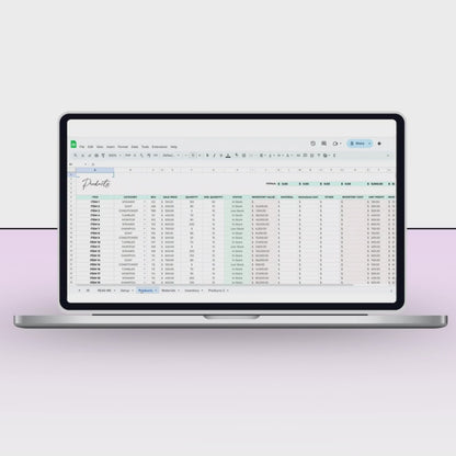 Small Business Spreadsheet | Google Sheets Bundle