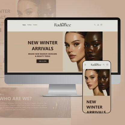 Shopify Website Template | Radiance