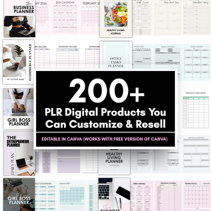 Pinterest & IG Mastery + PLR Template Kit