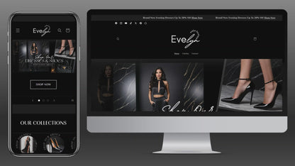 Shopify Website Template | Evelyn