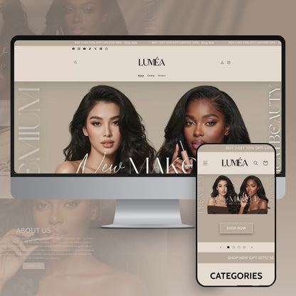 Shopify Website Template | Lumea Flux