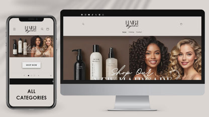 Shopify Website Template | Hair&Beyond Toasted